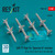 RES-RS48-0457 1/48 Reskit AIM-7F High Vis Sparrow III missiles (4 pcs) (3D Printed)  (RS48-0457)  MMD Squadron