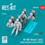 RES-RSF48-0083 1/48 Reskit OV-10D Bronco pilots sitting in ejection seats for ICM kit (2 pcs) (3D Printed)  MMD Squadron