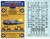 YWD48-015 1/48 Yellow Wings Decals F2A-1/2 Buffalo VF-2 & VF-3  MMD Squadron