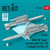 RES-RS48-0391 1/48 Reskit AGM-88 Harm missiles with LAU-118 & adapter for Mig-29 (2 pcs)  MMD Squadron