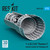 RES-RSU72-0231 1/72 Reskit F-4 (B, C, D, N) Phantom II exhaust nozzles for Hasegawa kit (3D Printed)  MMD Squadron