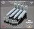 FLN-32-2045 1/32 Flying Leathernecks Mk-83 1000lb Bombs with BSU-85 Fins (4)  MMD Squadron FLN-32-2045 1/32 Flying Leathernecks Mk-83 1000lb Bombs with BSU-85 Fins (4)  MMD Squadron