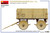 MIN35487 1/35 Miniart Sonderanhanger Ost 1.5t German Cargo Trailer 35487 MMD Squadron