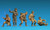MIN35281 1/35 Miniart WWII Soviet Soldiers Riders (5) w/ Weapons & Equipment (Special Edition)  35281 MMD Squadron