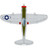PLZ-PDR-3 1/144 Platz USAAF P-47D Thunderbolt Bubble Top (2 kits in one box) PDR-3 MMD Squadron