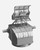 GM3D-350051 1/350 Squadron Mk37 Mod 11 w/Mk12 Radar Late Pattern Screen  MMD Squadron