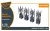 1/72 Clear Prop RS-2U/US (4pcs) used on the following airplanes: MiG-19PM/PML, MiG-21PF/PFM, Su-9