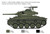 ITL556761 1/35 Italeri M24 Chaffee 35B Targa Plastic Model Kit  MMD Squadron