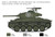 ITL556761 1/35 Italeri M24 Chaffee 35B Targa Plastic Model Kit  MMD Squadron
