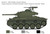 ITL556761 1/35 Italeri M24 Chaffee 35B Targa Plastic Model Kit  MMD Squadron