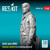 RES-RSF48-0102 1/48 Reskit USAF pilot WW2 (Summer uniform) in a standing position 3D printed model kit  MMD Squadron