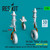 RES-RSU35-0074 1/35 Reskit CH-54A "Tarhe"(S-64E) landing gear (WITHOUT LOAD) with weighted wheels set for ICM kit  MMD Squadron