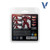 VJ77254 Vallejo True Metallic Ruby Red Set (x4) 18ml Paint 77255 MMD Squadron