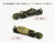 PITMI12 1/700 Pitroad  WWII U.S. Military Vehicle Set 2  MMD Squadron