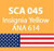SCA045 Squadron Colors US Insignia Yellow ANA 614 Acrylic Airbrush Paint (15ml Bottle)  MMD Squadron