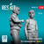  1/48 Reskit F-14 Tomcat pilots (in a standing position - scene 1) (2 pcs) 3D printed model kit 