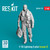  RES-RSF48-0175   1/48 Reskit F-35 Lightning II pilot (scene 2) (3D Printed)   MMD Squadron
