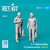  1/72 Reskit F-14 Tomcat pilots (in a standing position - scene 1) (2 pcs) (3D Printed) 