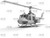 ICM48293 1/48 ICM Models UH-1C Huey Gunship US Attack Helicopter - PREORDER  MMD Squadron