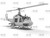 ICM48293 1/48 ICM Models UH-1C Huey Gunship US Attack Helicopter - PREORDER  MMD Squadron
