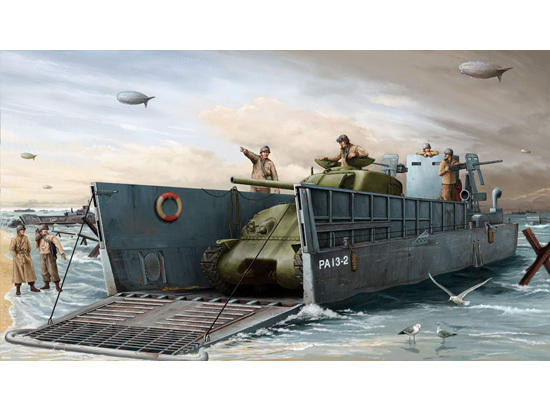 1/35 Trumpeter WWII LCM(3) US Navy Landing Craft - Squadron.com