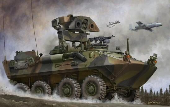 1/35 Trumpeter USMC LAV-AT Light Armored Anti-Tank Vehicle