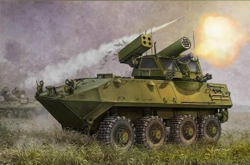【中古】トランペッター 1/35 USMC LAV-AD プラモデル 1/35 Trumpeter USMC LAV-AD Light Armored Air Defense Vehicle