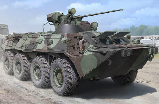 1/35 Trumpeter Russian BTR80A Armored Personnel Carrier - Squadron.com