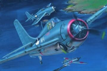1/32 Trumpeter F4F3 Wildcat Fighter Late Version - Squadron.com