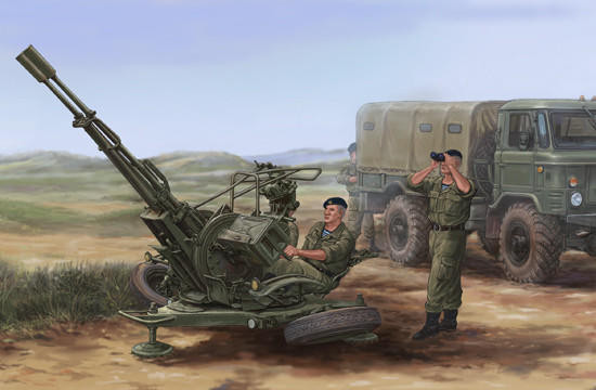 1/35 Trumpeter Russian ZU23-2 Anti-Aircraft Gun - Squadron.com