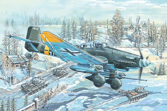 その他 Trumpeter 1/24 Junkers Ju-87G-2 Stuka 1/24 Trumpeter Junkers Ju87G2 Stuka German Dive Bomber - Squadron.com
