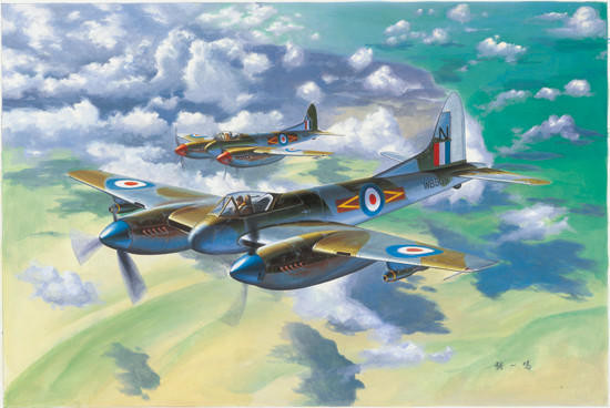 1/48 Trumpeter DeHavilland Hornet F3 Fighter - Squadron.com