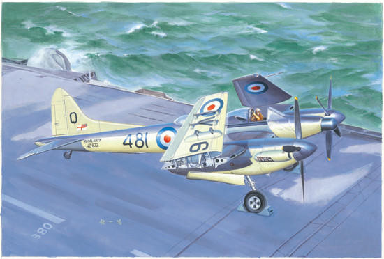 (未使用･未開封品)　トランペッター 1/48 デ・ハビランド シーホーネット NF.21 プラモデル kmdlckf 1/48 Trumpeter DeHavilland Sea Hornet NF21 Fighter - Squadron.com