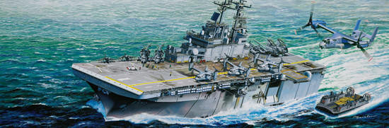 USS WASP チャレンジ 1/350 Trumpeter USS Wasp LHD1 Amphibious Assault Ship - Squadron.com