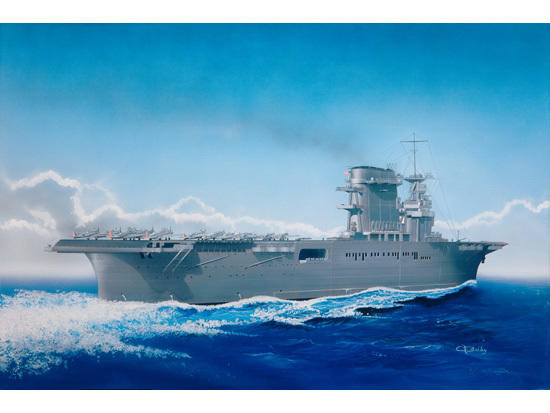 1/700 Trumpeter USS Lexington CV2 Aircraft Carrier May 1942