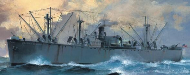 ソフビ　LIBERTY SHIP 1st COLOR ソフビ LIBERTY SHIP 1st COLOR 1/700 Trumpeter SS Jeremiah