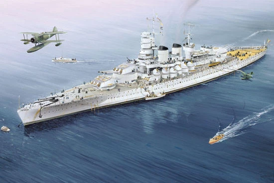 Trumpeter 05778 – Corazzata RN Littorio 1941 In Scala 1:700 – Kit Modellismo