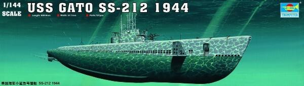 1/144 Trumpeter USS Gato SS212 Submarine 1944 - Squadron.com