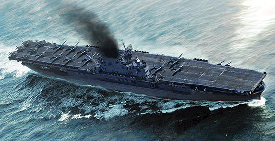 1/700 Trumpeter USS Enterprise CV-6 Aircraft Carrier - Squadron.com
