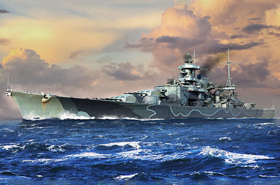 1/700 Scharnhorst 完成品　精密モデル 1/700 Trumpeter German Scharnhorst Battleship - Squadron.com