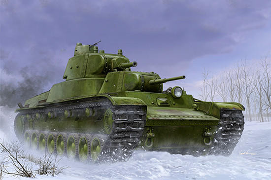 1/35 Trumpeter Soviet T100 Heavy Tank Plastic Model Kit - Squadron.com