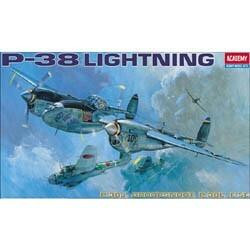 1/48 Academy P38E/J/L Lightning Aircraft - Squadron.com