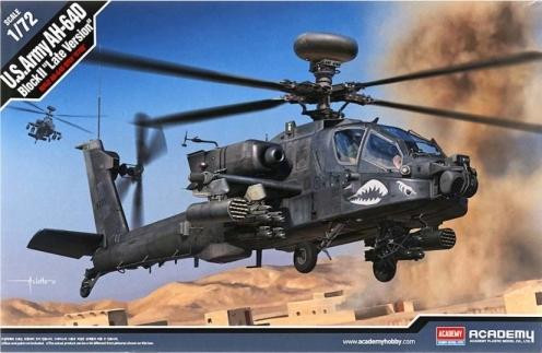 1/72 Academy AH64D Block II Late Version US Army Helicopter