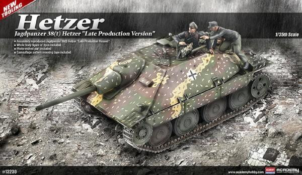 1/35 Academy Jagdpanzer 38(t) Hetzer Late Tank - Squadron.com
