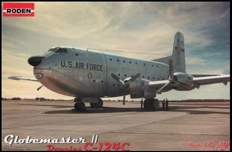 Roden - Douglas C-133A Cargomaster - plastic scale model kit in 1:144