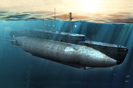 1/35 i Love Kit British HMS X-Craft Submarine - Squadron.com