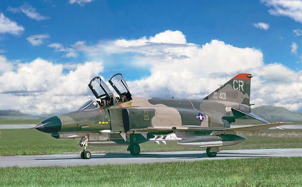 レベル McDONNELL F-4E/EJ/F PHANTOM Ⅱ 1/48 1/48 F4E Phantom II Jet Fighter - Squadron.com