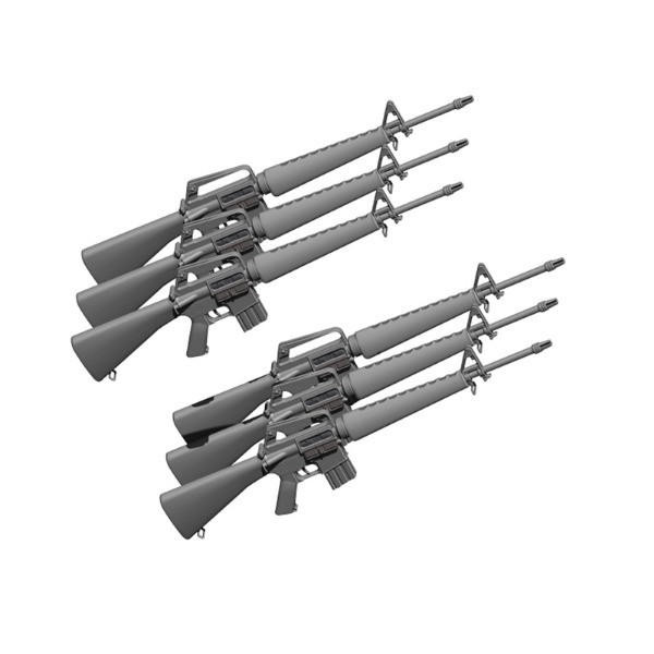 1/16 H3 Models M16A1 Vietnam Ver (Includes 6) - Squadron.com