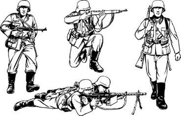 中田✳︎ 1/35 Tamiya German Infantry French Campaign (x5) - Squadron.com