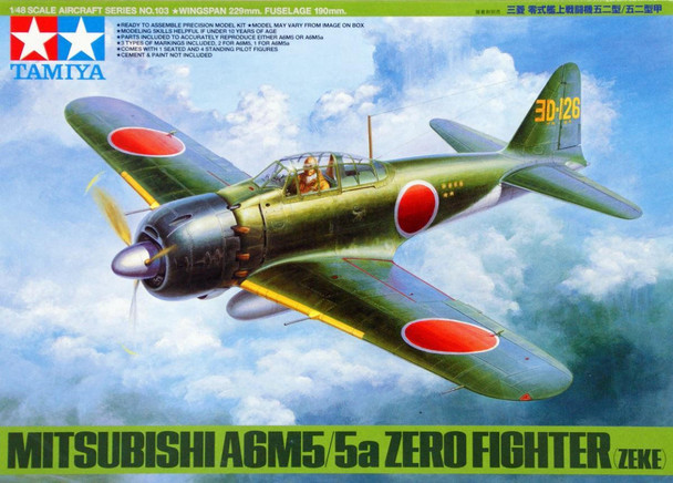 1/48 Mitsubishi A6M5/5a Zero (xZeke) Fighter - Squadron.com